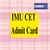 IMU CET Admit Card 2025 (Out) - Download IMUCET Hall Ticket at imu.edu.in
